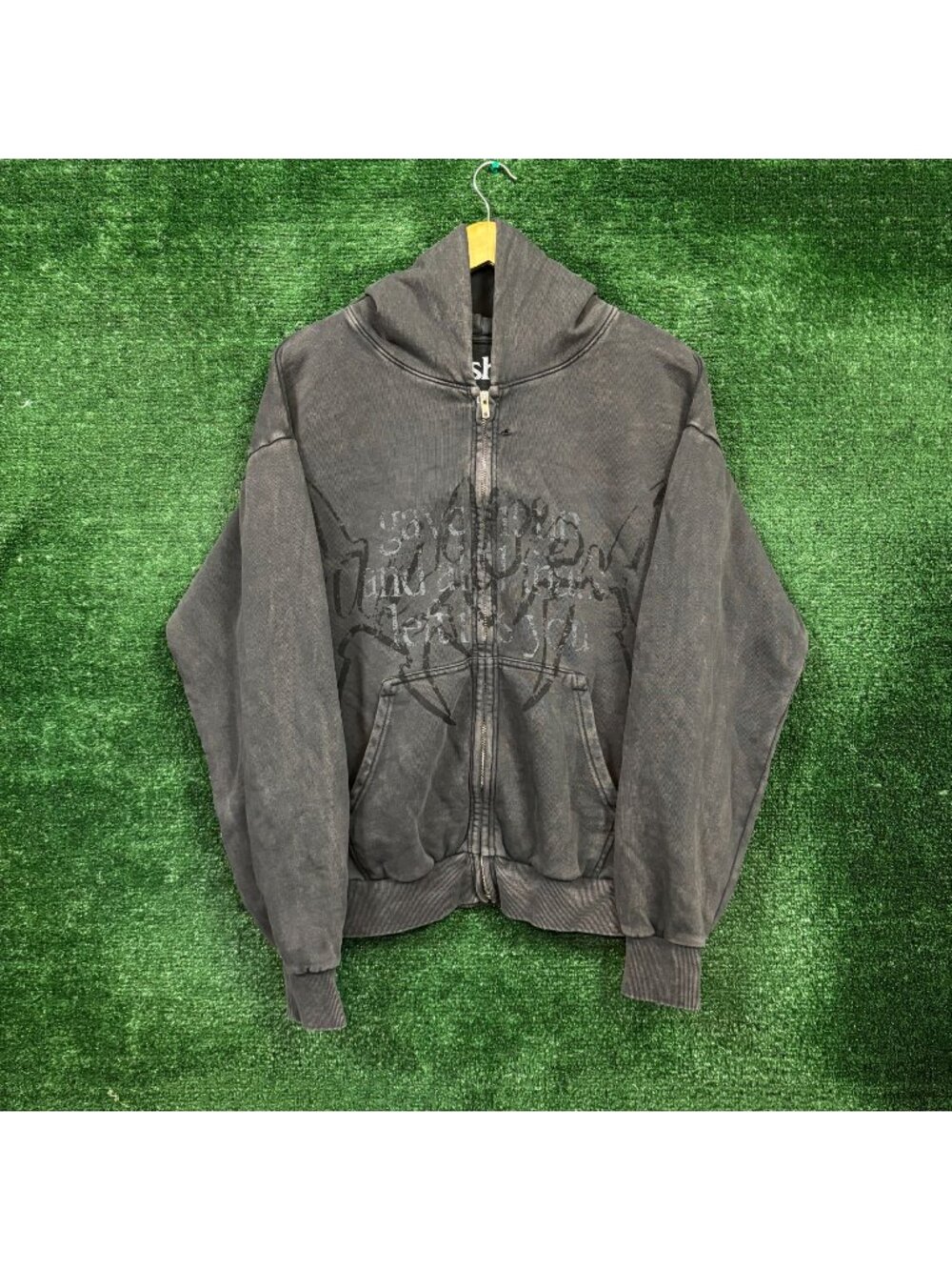 Keshi Gave It Up and All Left Is You Zip-Up Hoodie Size  Medium